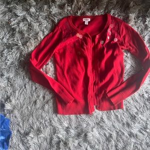 Size XL Red Sequences Sweater